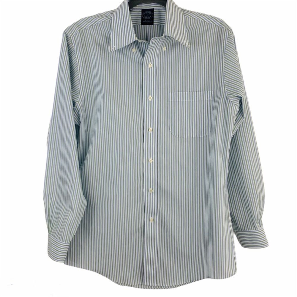 Men's Brooks Brothers Button Up No Iron 15 - 32/33